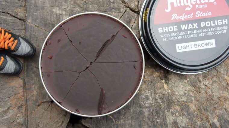 Віск для шкіри Angelus shoe wax Light Brown (світло коричневий) made in USA
